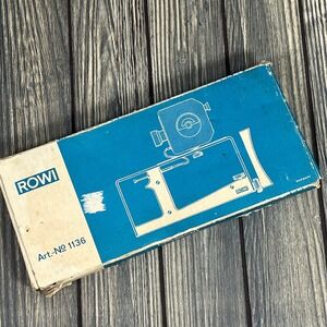 ROWI Shoulder Support Camera Rig Black Vintage Germany Art No 1136 Photography